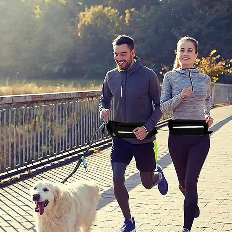 RunBuddy™ | Reflekterande Koppel med Midjebälte